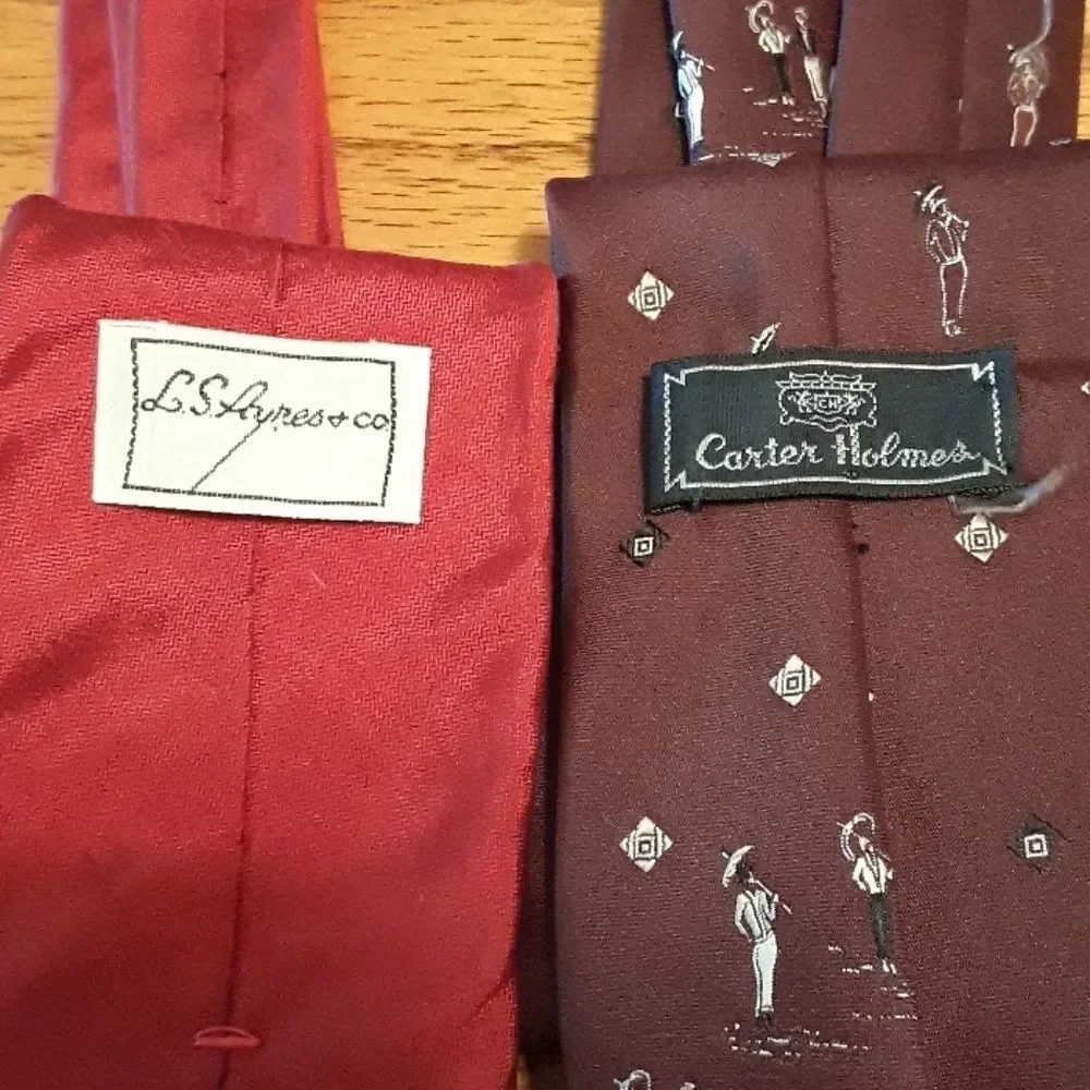 2 Vintage Ties